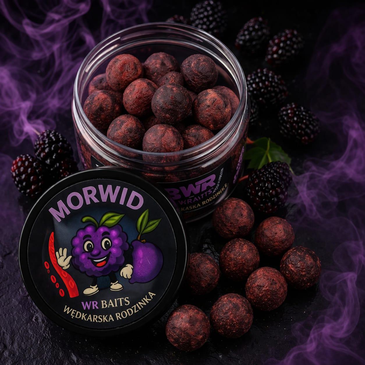 Hookbait karpiowy WR Baits MORWID (Morwa + Squid) 16+20 mm