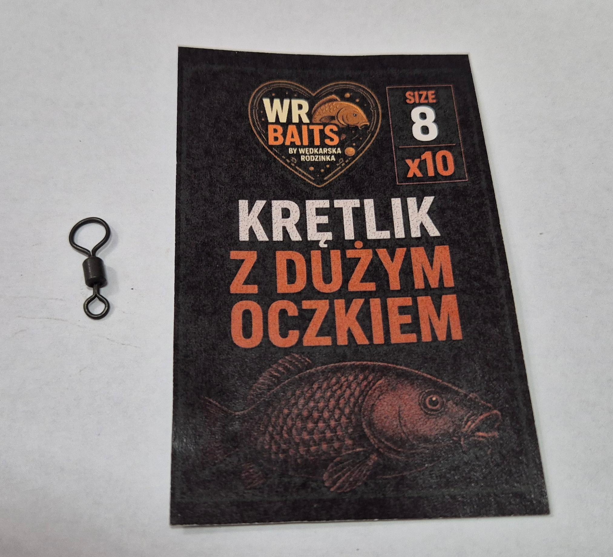 Krętlik karpiowy z dużym oczkiem