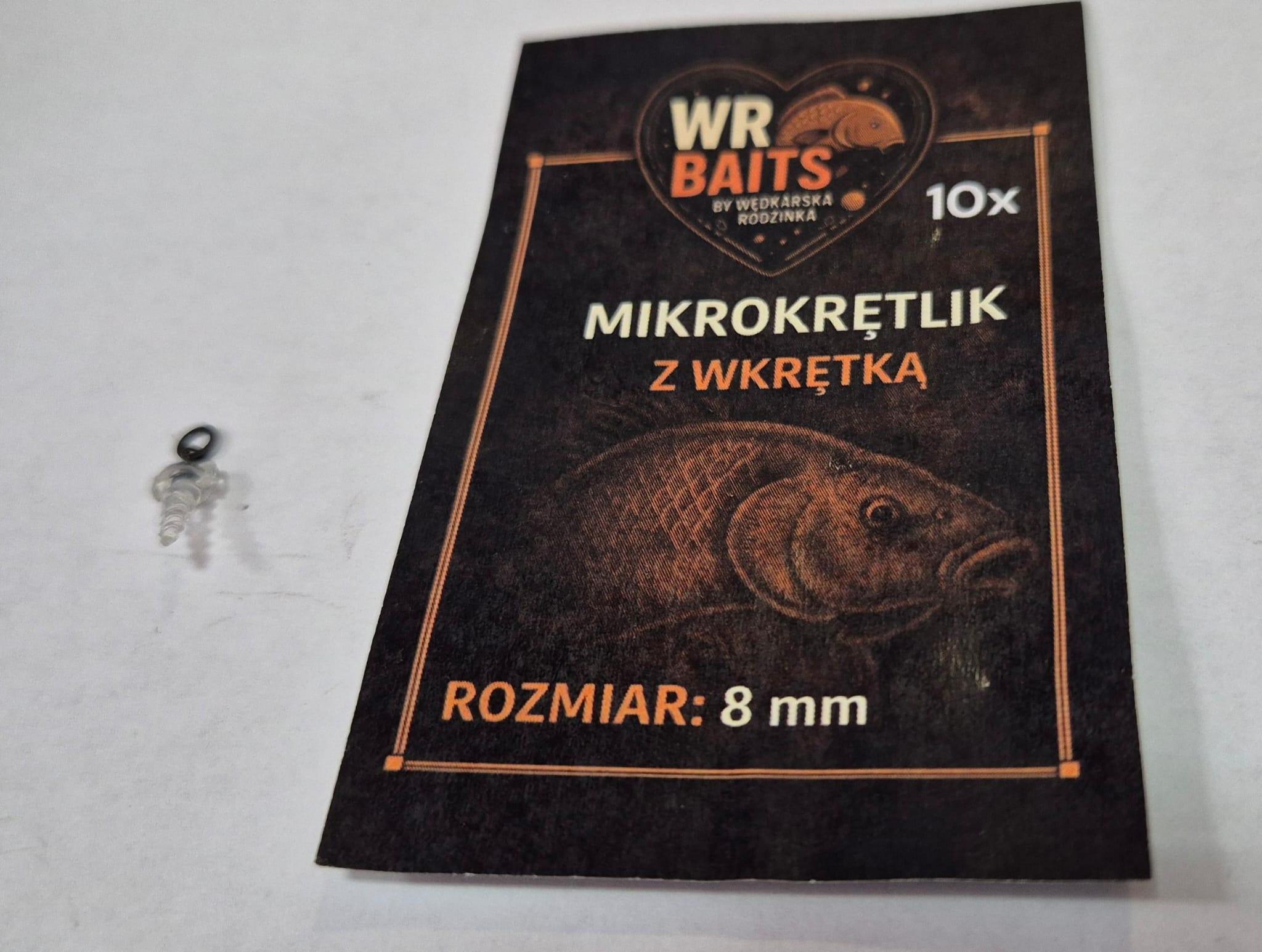 Mikrokrętlik z wkrętką plastikową 8mm 
