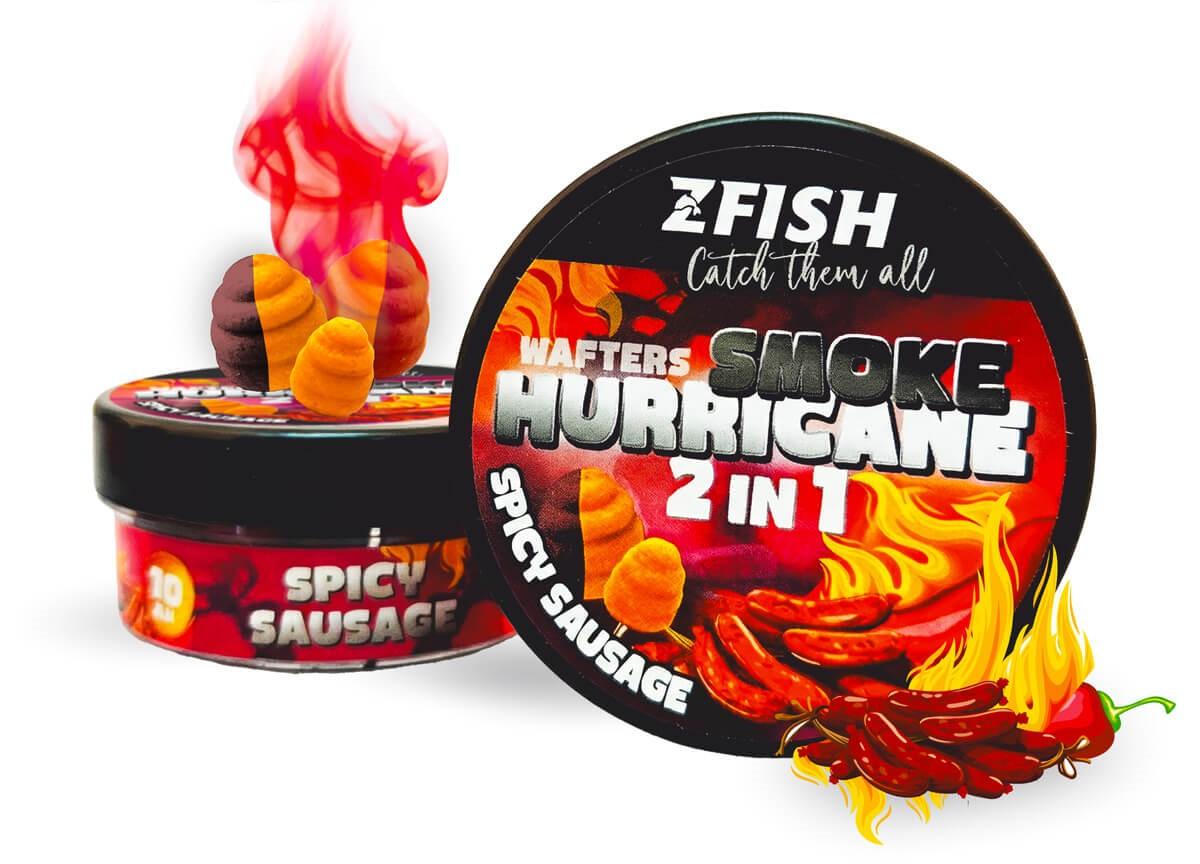 ZFISH Smoke Hurricane Wafters 2in1 Spice Sausage