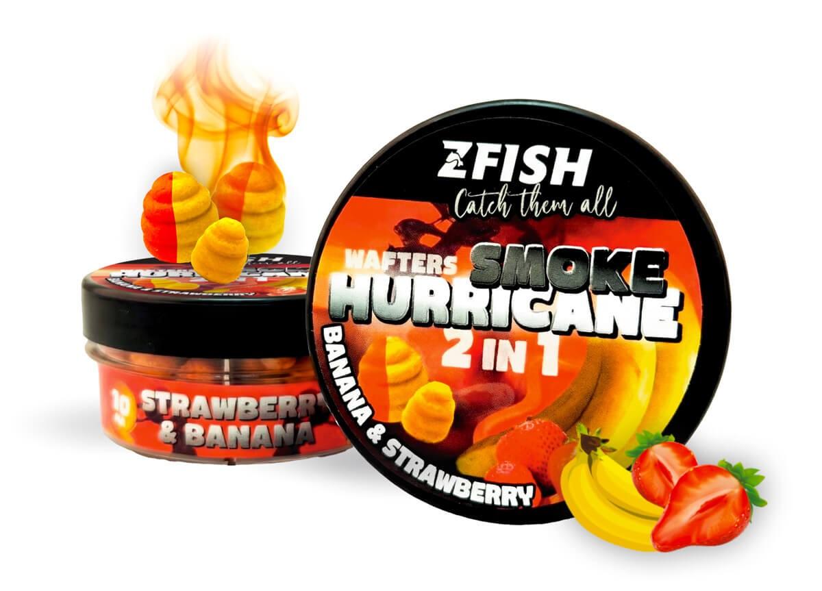 ZFISH Smoke Hurricane Wafters 2in1 Strawberry-Banana